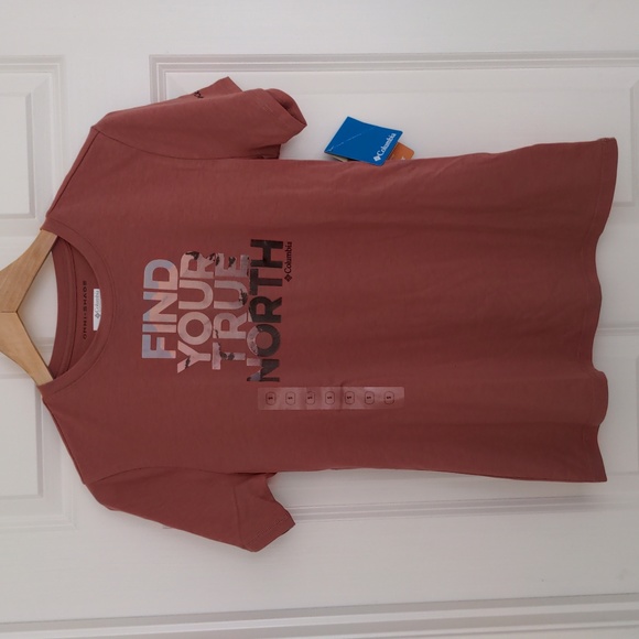 NWT Columbia Tee Find Your True North - Picture 1 of 4